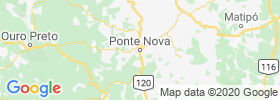 Ponte Nova map